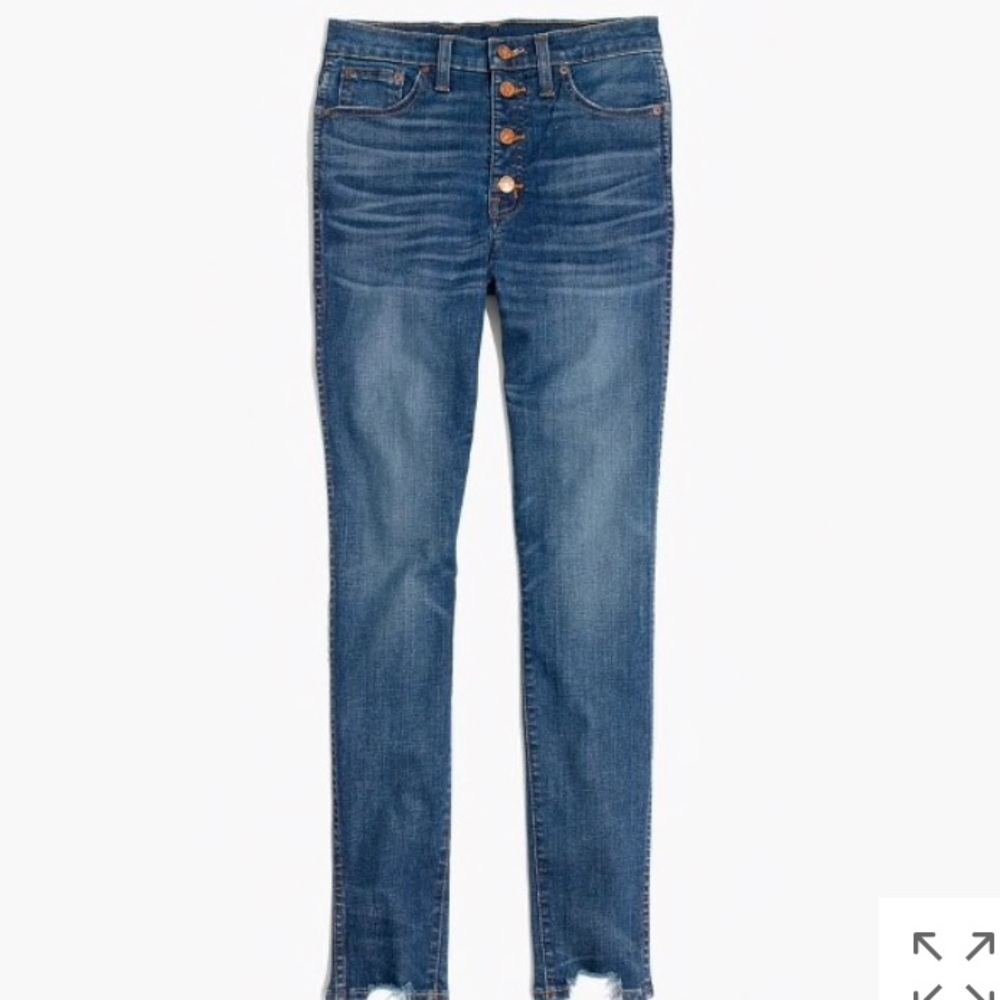 10” HighRise Madewell Copeland Jeans
